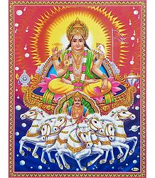 Surya - the
Sun God