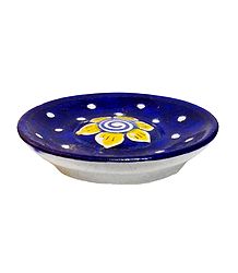 Ceramic Plate Incense Stick Holder with 6 Holes