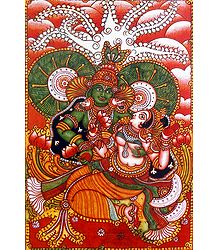 Secret Rendezvous of Radha And Krishna - Poster