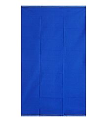 Dark Blue Plain Cotton Lungi