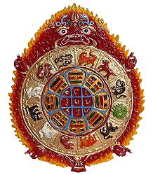 Kalachakra, The Astrlogical Wheel of Buddhism - Wall Hanging