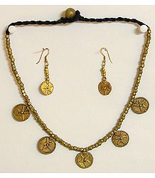 Dhokra Jewelry Set