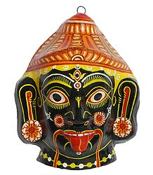 Goddess Kali - Papier Mache Mask