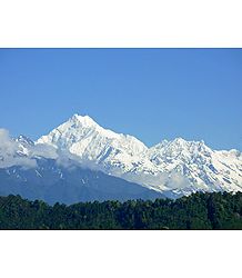 Kangchenjunga from Ganesh Tok, Gangtok - East Sikkim, India
