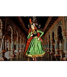 Kathak Dancer - Unframed Photo Print on Paper