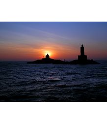 Sunrise at Kanyakumari - Tamil Nadu, India