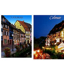 Colmar, France - Set of 2 Postcards