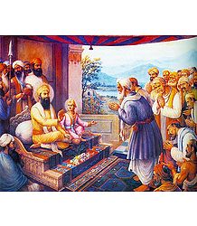 Guru Teg Bahadur Meets Kashmiri Pandits - From the book 'Nanak - an Introduction'
