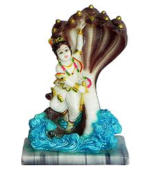Kaliya Daman by Krishna - Resin Statue