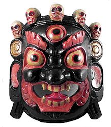 Mahakala - Wooden Mask