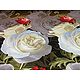 Glace Cotton Floral 3D Double Bedspread with Two Pillow Covers