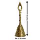 Decorated Ritual Dhokra Brass Bell