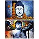 Gautam Buddha - Set of 2 Posters