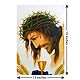 Jesus Christ Wearing Crown of Thorns