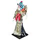 Chinese Opera Character Doll in White Printed Dress