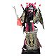 Chinese Opera Character Doll in Black Printed Dress