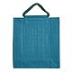 Jute Shopping Bag with Hole Threadwork on Bamboo