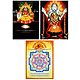 Lakshmi, Kali and Sai Chakram - Set of 3 Posters