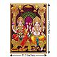 Lakshmi and Ganesha - Glitter Poster