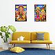 Lakshmi, Saraswati, Ganesha - Set of 2 Posters