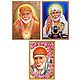 Shirdi Sai Baba - Set of 3 Posters