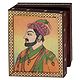 Shahjahan - Jewelry Box with Gemstone Painting