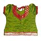 Red Ghagra and Green Choli for Baby Girl