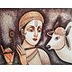 Gopala Krishna with Cow
