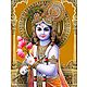 Lord Krishna - Set of 4 Unframed Posters