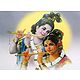 Radha Krishna, Shiva and Shirdi Sai Baba - Set of 3 Posters