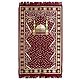 Reversible Red Cotton Islamic Namaz Mat
