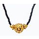 Black Beaded and Gold Plated Mangalsutra