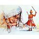 Rajasthani Women and Potter - Set of 4 Posters