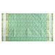 Green Cotton Bengal Cotton Tant Saree with Embroidered Boota and Zari Border