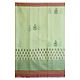Print on Light Green Cotton Silk Kota Sari