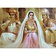 Rajasthani Beauties - Set of 4 Unframed Posters