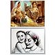 Princess and Mother and Child - Set of 2 Posters