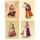 Ragini and Rajput Woman - Set of 4 Posters