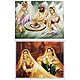 Rajasthani Women and Potter - Set of 2 Posters