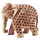 Wood Carved Elephant within Elephant