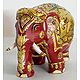 Decorated Royal Red Elephant